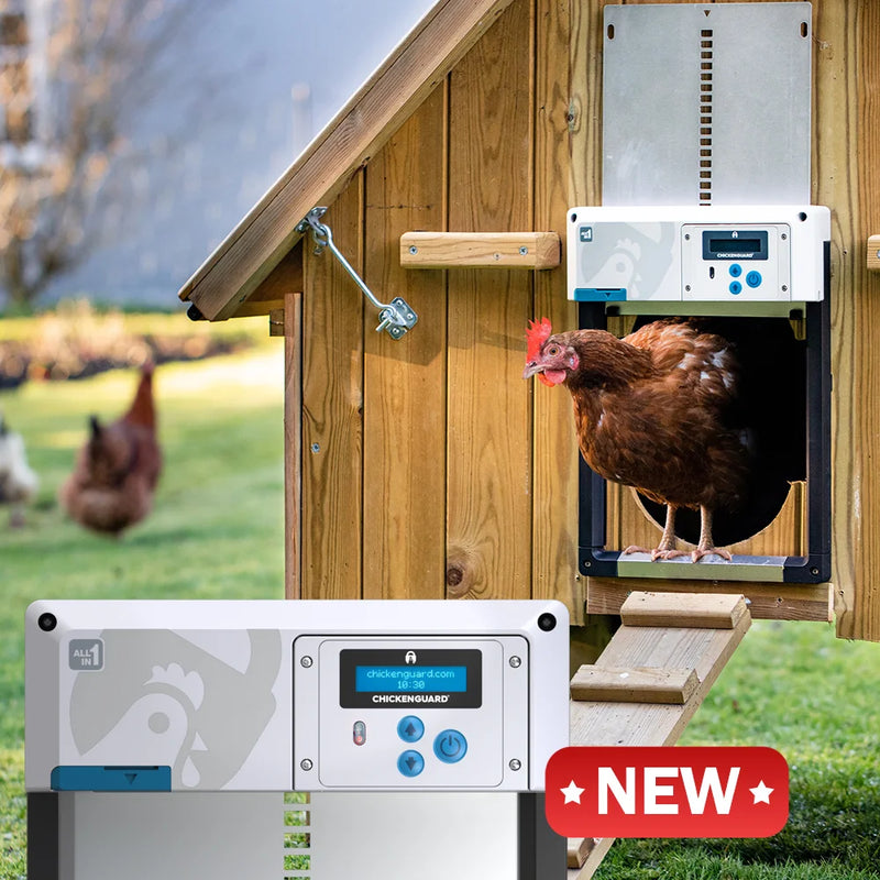 Chicken Guard  all in one  autoamtic  chicken coop door opener