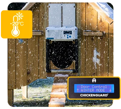 Door Control Winter mode, Chicken Guard
