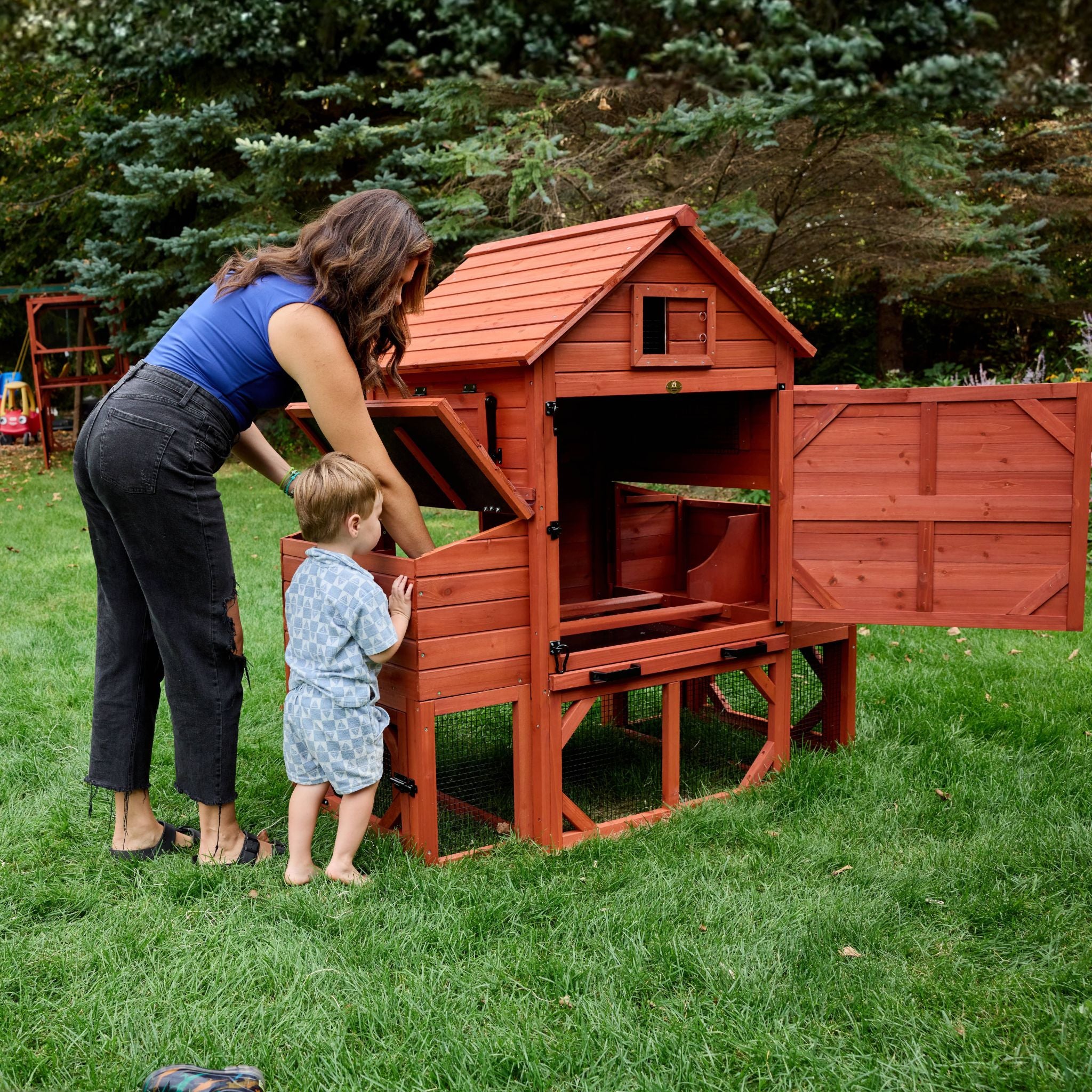 Chicken Coop for 6 Chickens – Orpington Lodge (Hen House Only)