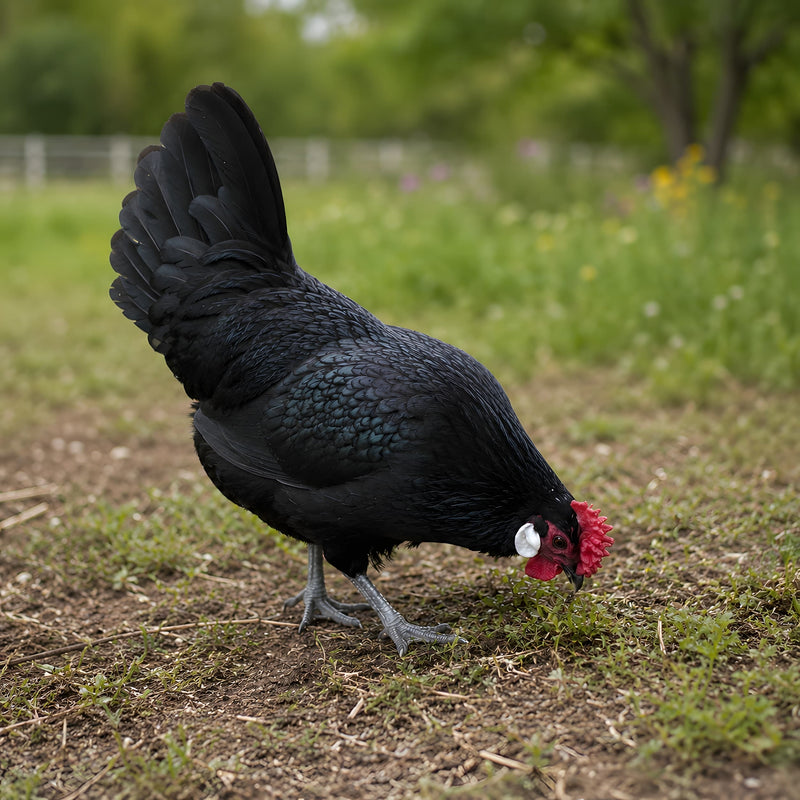 Black Rosecomb Bantam