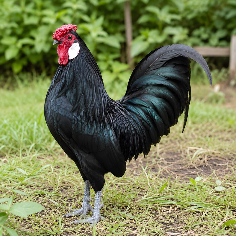 Black Rosecomb Bantam