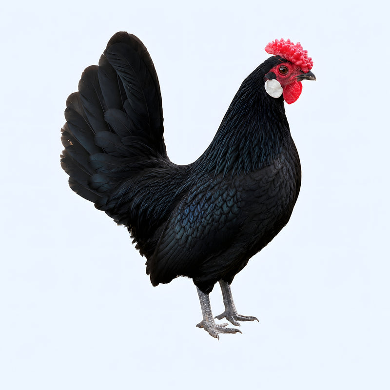 Black Rosecomb Bantam
