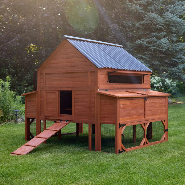BUNDLE: Brahma Chicken Coop + Run Extension + Run Roof