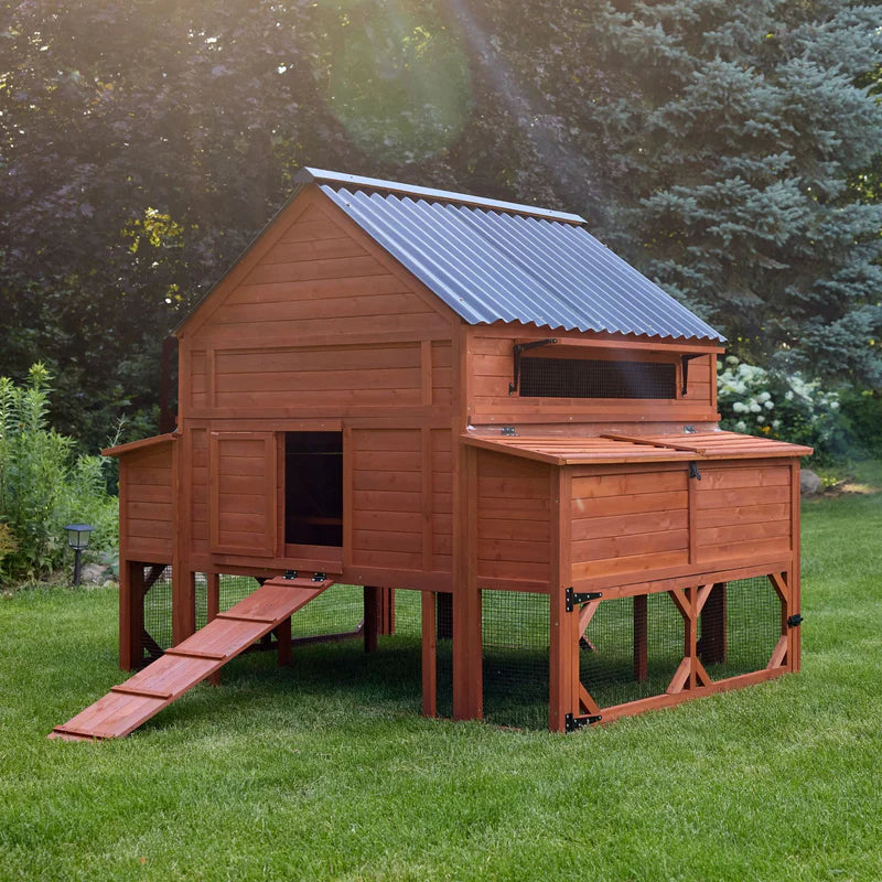 BUNDLE: Brahma Chicken Coop + Run Extension + Run Roof
