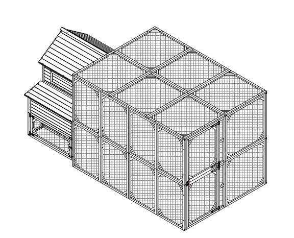 Brahma Chicken Run Extension