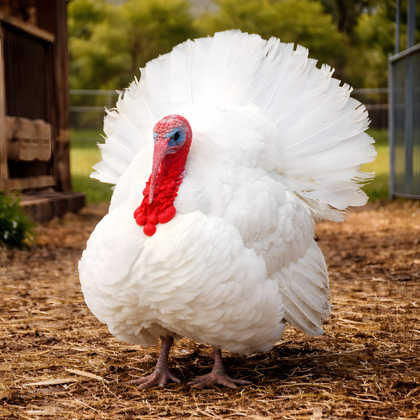 Broad Breasted White Turkey