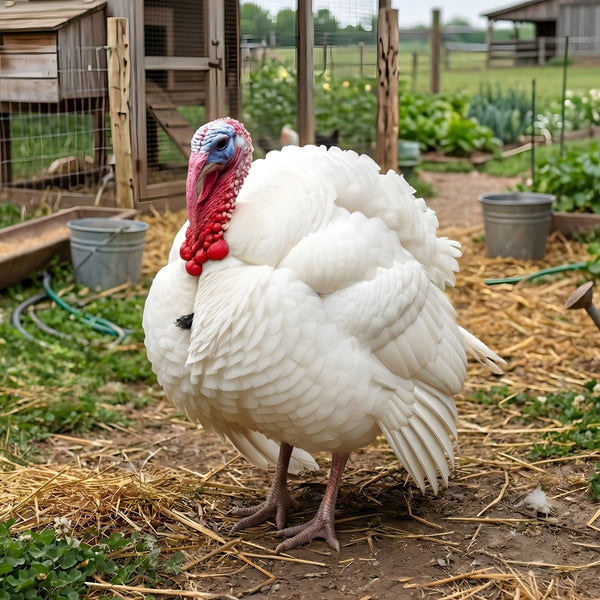 Broad Breasted White Turkey