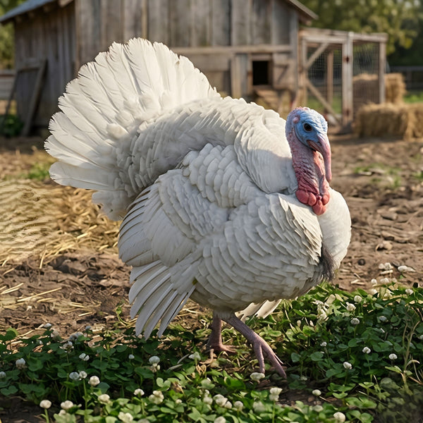 Broad Breasted White Turkey