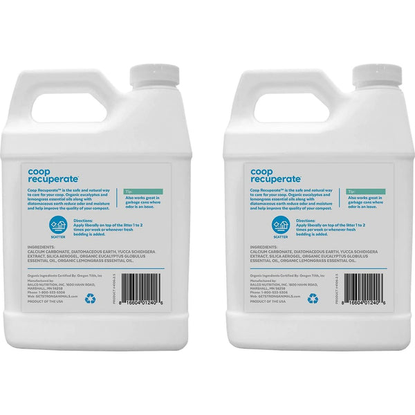 Strong Animals Coop Recuperate bag, deodorizing and moisture-absorbing bedding treatment for coops