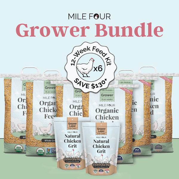 Get everything you need to grow your flock up healthy and strong! Grower Feed promotes healthy growth for happy, thriving chickens.
