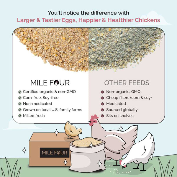 Grower Mash, promoting strong skeletal development in young birds.