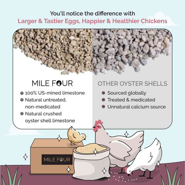 Starter Bundle | 8 Weeks of Organic Feed & Grit for 6 Chicks