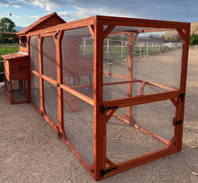 Rhode Island Homestead XL Chicken Coop and RUN extension 10+ Chickens IN STOCK!