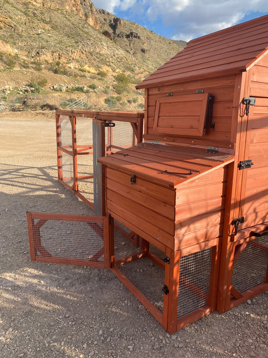 Orpington Lodge Chicken Coop with Run for 6+ Chickens The Chicken