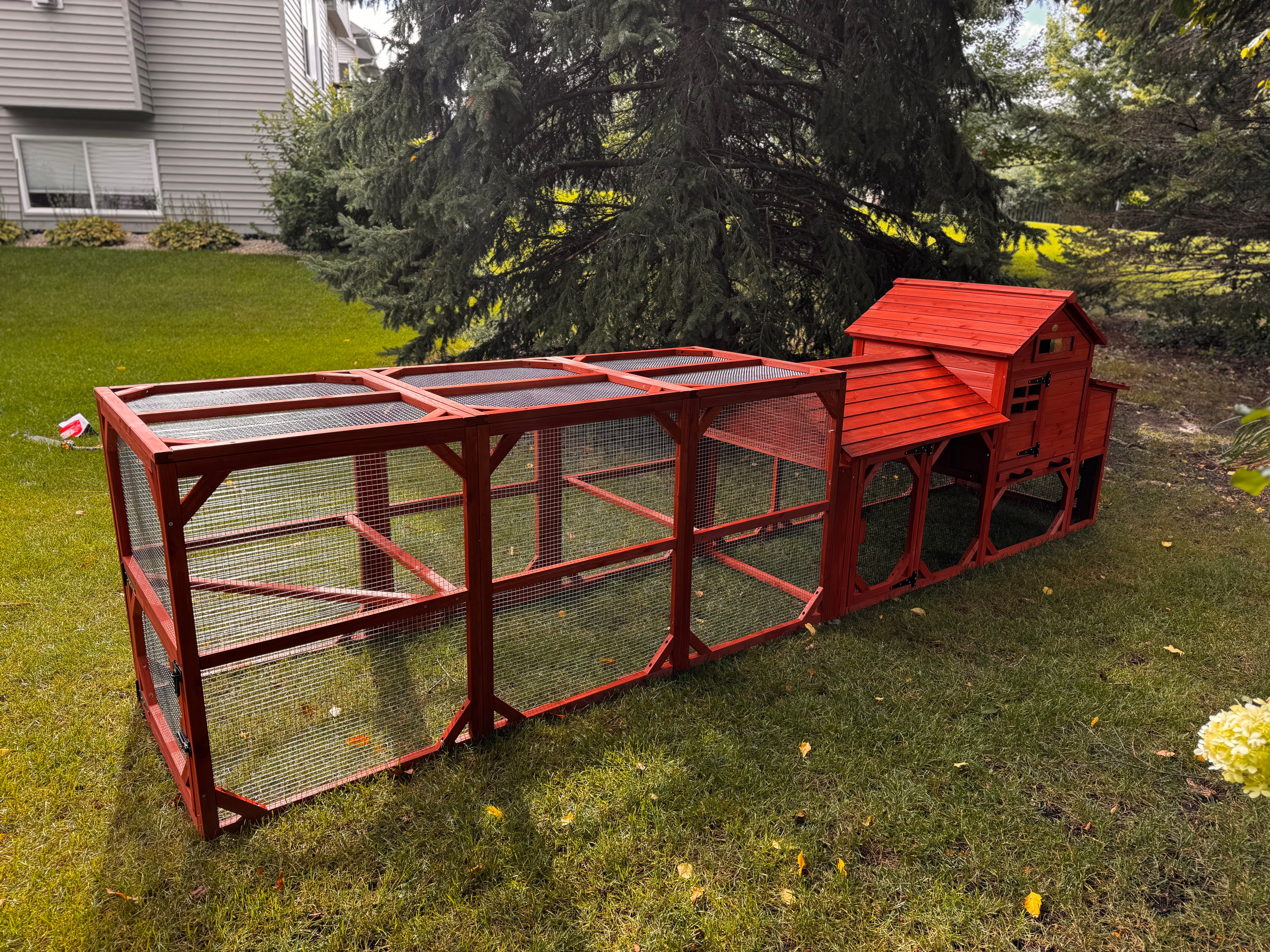 Chicken Coop for 4+ Chickens – Leghorn Cottage Chicken Coop