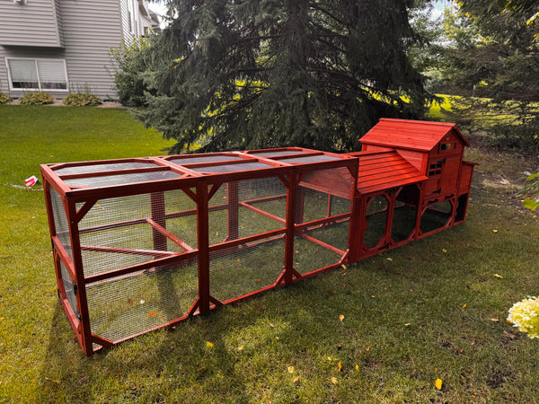 Chicken Coop for 4+ Chickens – Leghorn Cottage Chicken Coop
