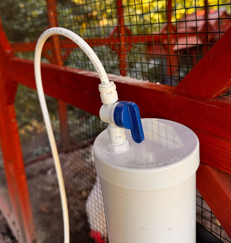 Continuous Chicken Waterer Conversion Cap for Waterers