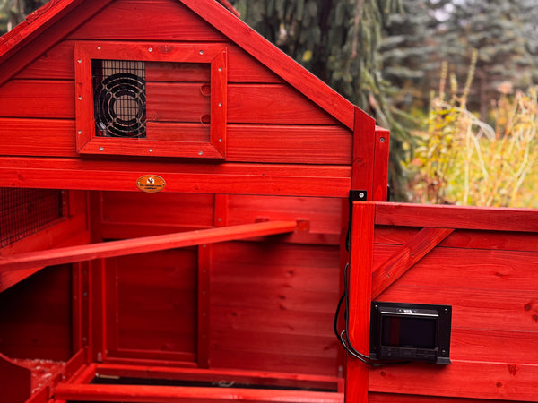 Coop Climate Control System - Smart Ventilation & Fan Controller System + Power Outlet