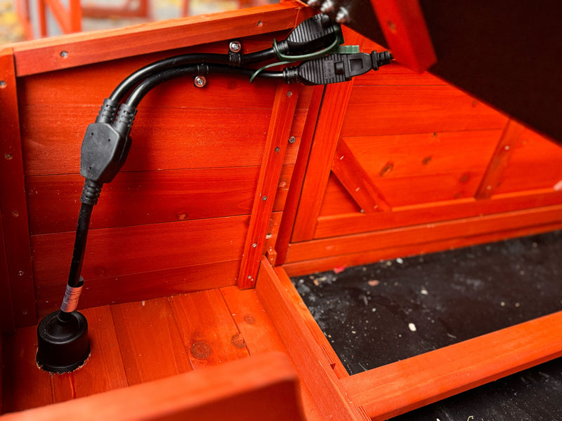 Coop Climate Control System - Smart Ventilation & Fan Controller System + Power Outlet