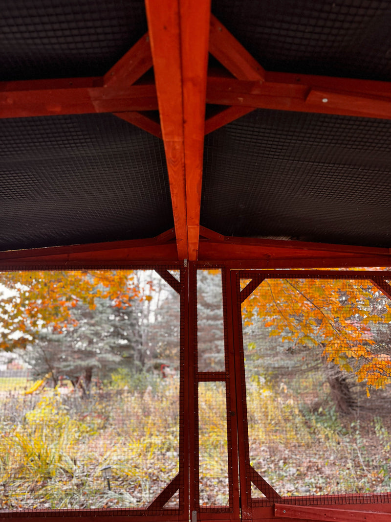 Vinyl Roof for 6x8 Brahma Run Extension