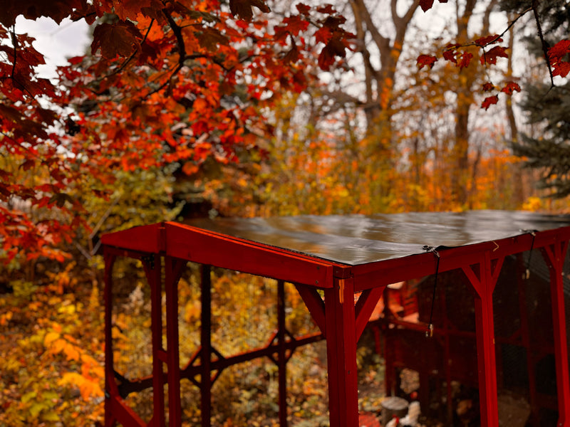 Vinyl Roof for 6x8 Brahma Run Extension