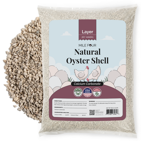 Your hens will receive quality supplements that will help them with stronger egg production.