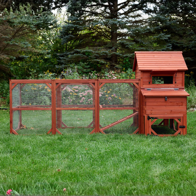 BUNDLE: Orpington Lodge Chicken Coop + Run Extension + Run Roof