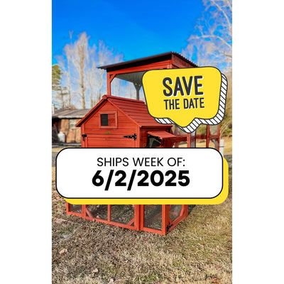 Orpington Lodge Chicken Coop with Run for 6+ Chickens