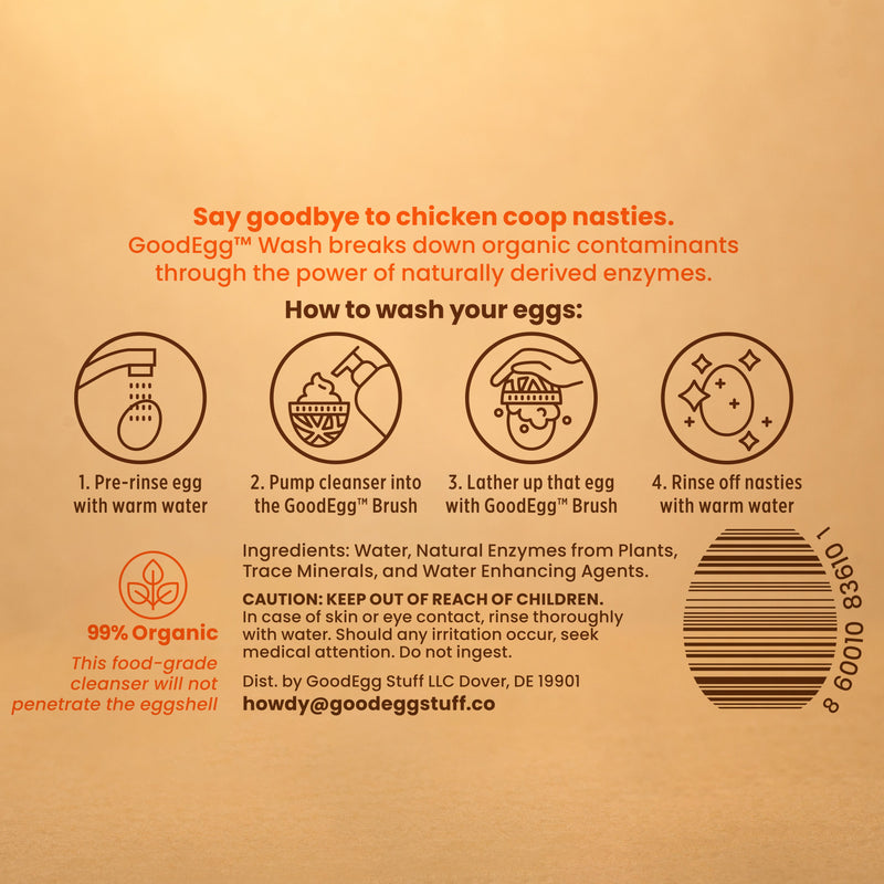 How to Wash Your Egges