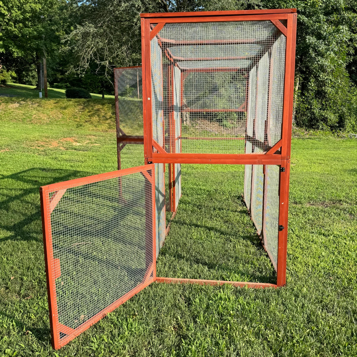 The Walk-In Run Extension is the answer to providing extra room for you and your flock.