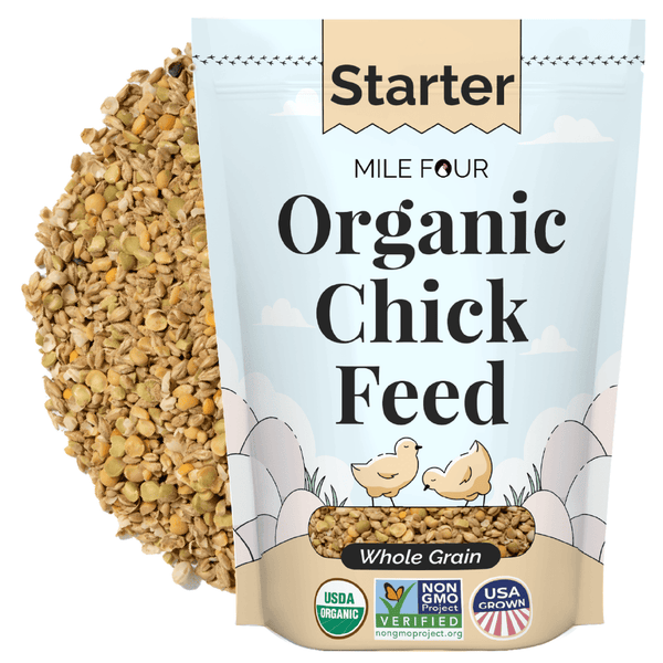 Feed your starters (0-8 weeks of age) the best feed so they become healthy & happy layer chickens.