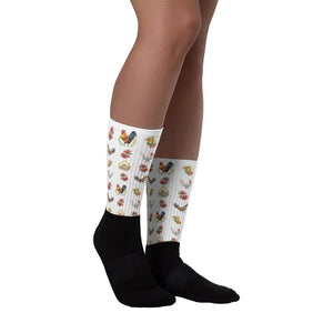 Comfy Socks with our original print!