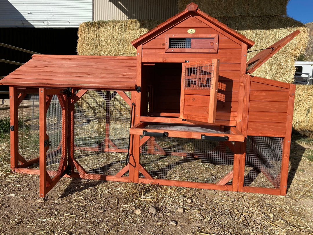 Leghorn Cottage Chicken Coop for 4+ Chickens with Run The Chicken