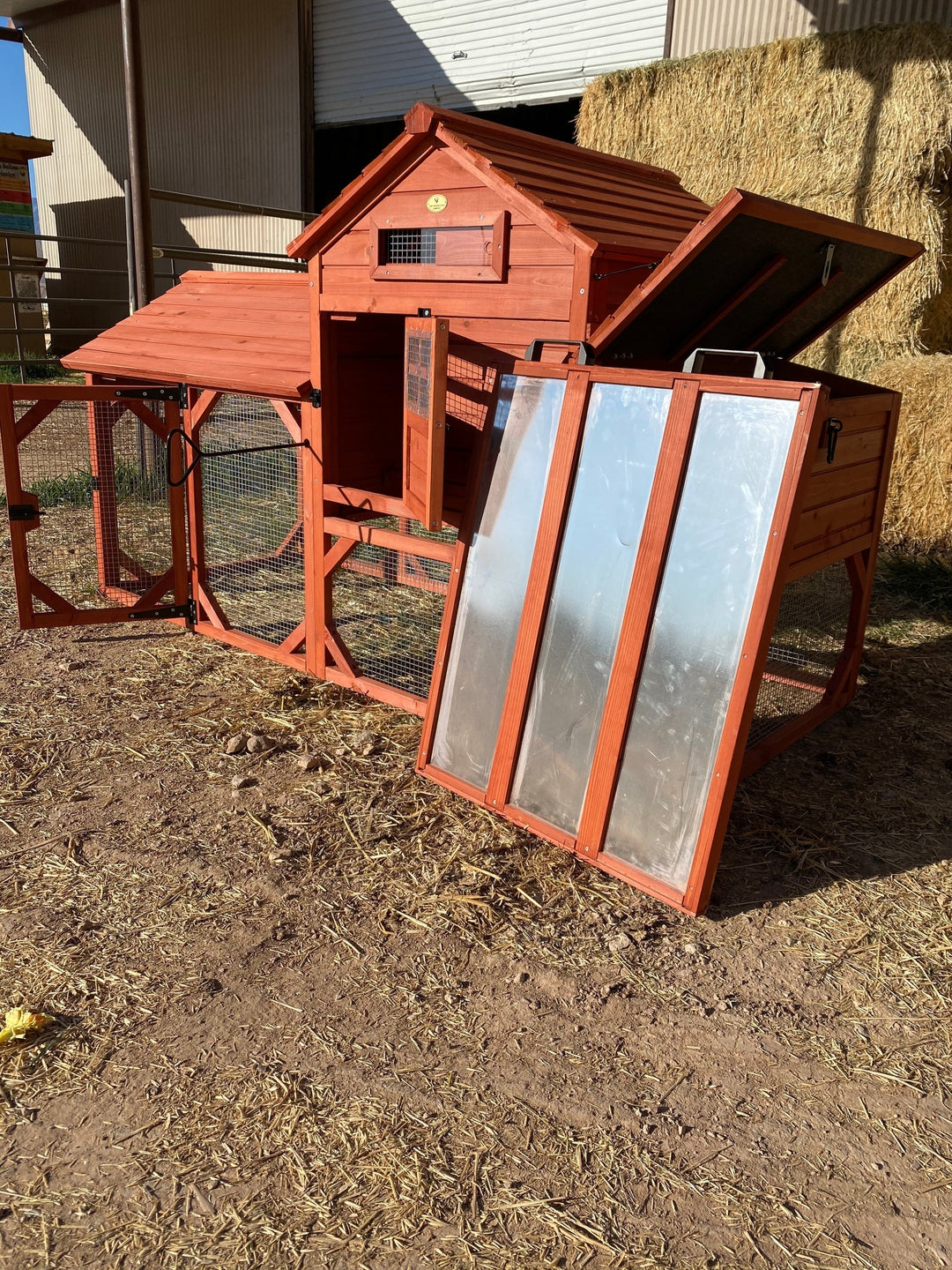 Leghorn Cottage Chicken Coop for 4+ Chickens with Run The Chicken