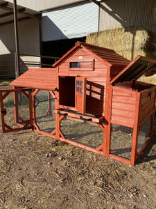 Leghorn Cottage Chicken Coop 4+ Chickens. IN STOCK!