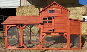 Leghorn Cottage Chicken Coop 4+ Chickens. IN STOCK!