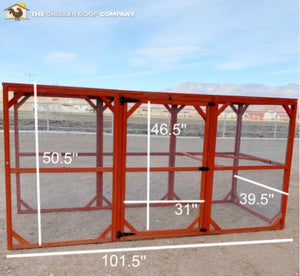 Rhode Island Homestead XL Chicken Coop and RUN extension 10+ Chickens IN STOCK!