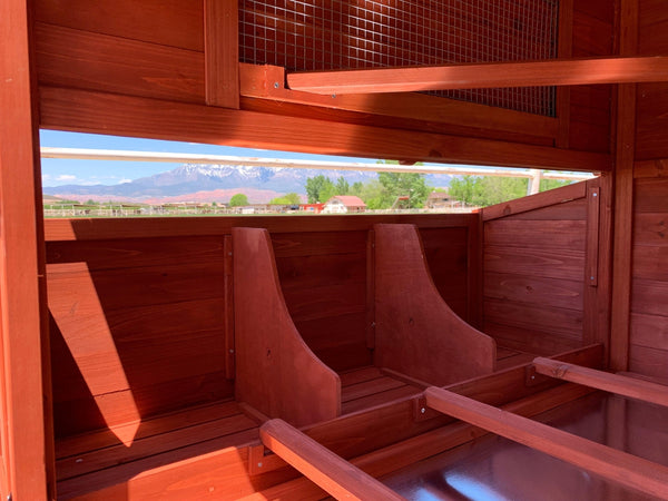 Rhode Island Homestead XL Chicken Coop and RUN extension.